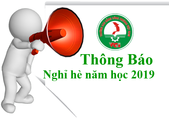 Thông báo về việc nghỉ hè năm 2019